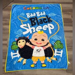 CoComelon Baa Baa Black Sheep Blanket
